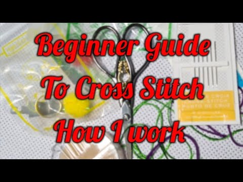 Beginner Guide to Stamped Cross Stitch#flosstube #pointdecroix #stampedcrossstitch #unboxing