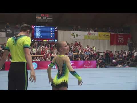 FIAC 2017 JUN DYN AKRO TEAM GOSSAU Huber Cheyenne  Fankhauser Noah