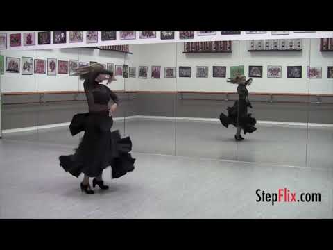 StepFlix Flamenco Sevillanas | #9: Basic Sevillana number 3