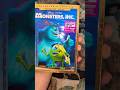 Monsters Inc Blu Ray DVD With Slipcover Unboxing Showcase Disney Movie Cartoon