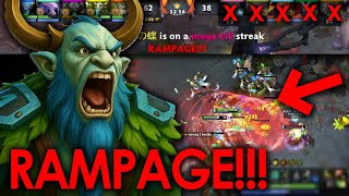 Nature's Prophet Rampage Mid Lane – Ultimate Immortal Gameplay | Patch 7.39d