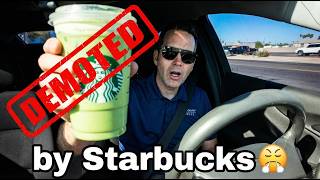 Rushed for Dad's Birthday Card & Got DEMOTED by Starbucks
