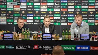 12. Spieltag | SGD - SVS | Pressekonferenz nach dem Spiel