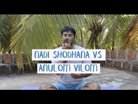 Nadi Shodhana vs Anulom Vilom