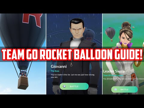 Full Guide for Team Go Rocket Balloon in Pokemon Go!