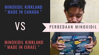 preview picture of video 'BEARD JOURNEY : PERBEDAAN MINOXIDIL KIRKLAND " MADE IN CANADA VS MADE IN ISRAEL "'