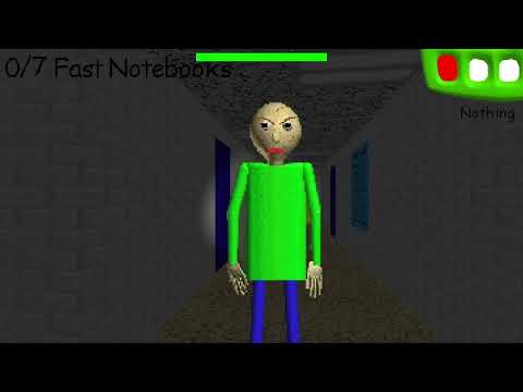 Baldi's Basics Super Fast Edition v1.8 my version Remastered