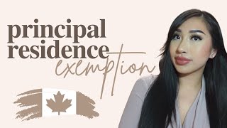 Principal Residence Exemption | SELLING YOUR HOME IN CANADA