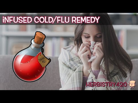 Cannabis Cold Flu Remedy: 5-Ingredient Infused Ginger Tea