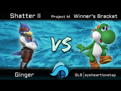 Shatter II Project M 3.6 - Ginger (Falco/Kirby) vs. GLS | Tap (Yoshi)