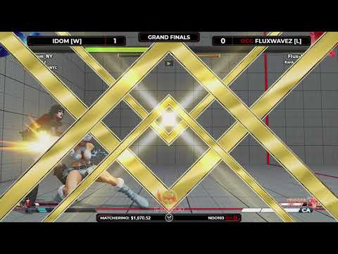 Street Fighter V Grand Final - iDom vs FluxWaveZ @ NLBC Online Edition #41