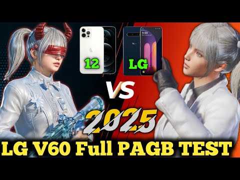Lg V60 PUBG Test In 2025 || iPhone 12 Vs Lgv60.