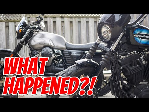 Why I SOLD My Moto Guzzi V7... For A Harley?!