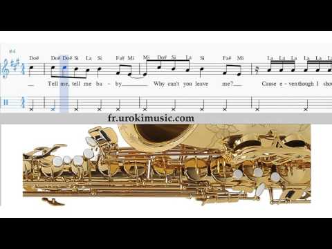 Cours de Saxophone Alto Ariana Grande Problem Partitions Mélodie Сhansons Tuto Comment Jouer Tab Tab