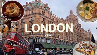 LONDON DIARIES 🍂♡ Harrods| buying new Celine Wallet|Cafe|Food|Fortnum & Mason| ロンドン長期滞在中のデイリーvlog🇬🇧