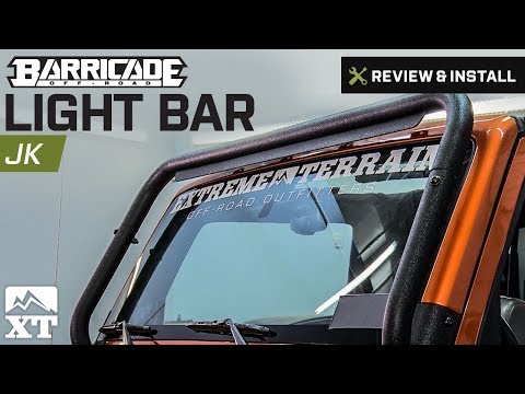 Jeep Wrangler Barricade Light Bar (1997-2006 TJ) Review & Install