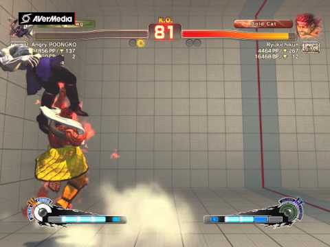 Ultra street fighter IV Seth(Angry POONGKO) vs Evil Ryu(Ryukichikun)