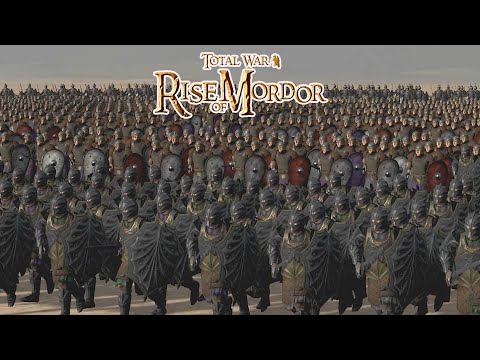 Rise Of Mordor - Isengard Orcs Battle Against Dale Army - LOTR  Cinematic Battle