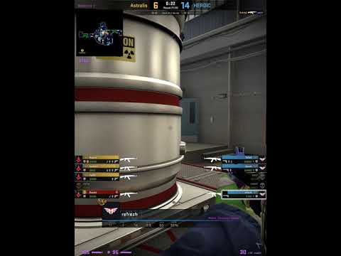 refrezh 1vs4. Nuke. Astralis vs. Heroic at DreamHack Masters Spring 2021