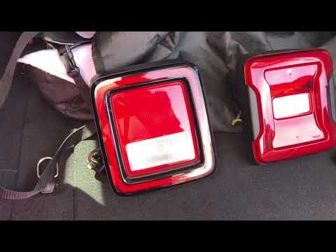 2018 Jeep Wrangler JL taillights removal and Led upgrade