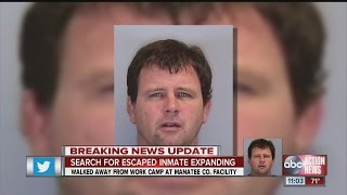 Escaped inmate Manatee County