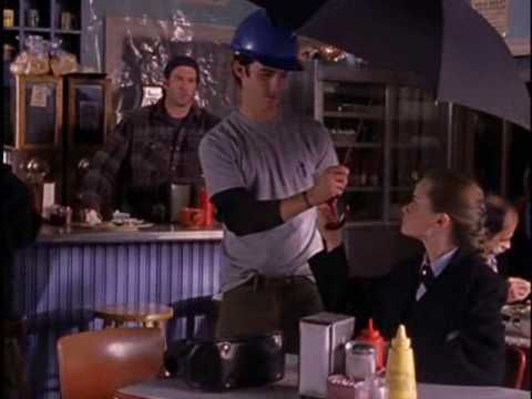 Rory & Jess Umbrella scene