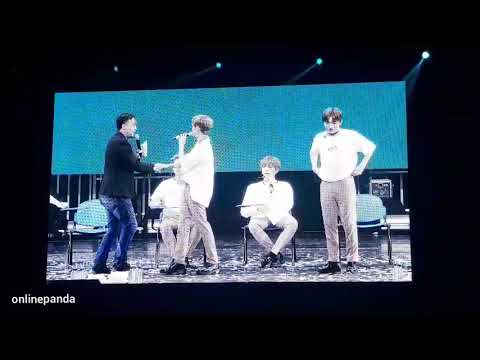 [171013] Wanna One in Manila - Daehwi and Jisung Post It Battle Sexy Version