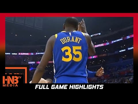Kevin Durant (19 pts) Full Highlights vs Clippers / Week 2 / GSW vs Clippers / 2017 NBA Season