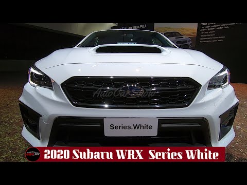 2020 Subaru WRX Series White Exterior - 2019 LA Auto Show