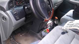 99-04 Honda Odyssey Van Brake pedal switch replacement Part1