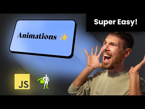 Javascript Layout Animations REALLY SIMPLE TUTORIAL!