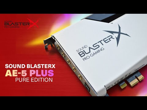 Sound Blaster AE-5 Plus Pure Edition Günstige Soundkarte I Review I Test I Gaming