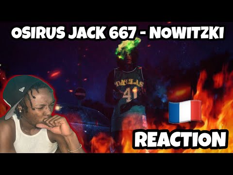 AMERICAN REACTS TO FRENCH DRILL RAP! Osirus Jack 667 - Nowitzki REACTION