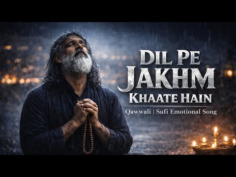 Dil Pe Jakhm Khaate Hain | Sad Qawwali | Emotional Sufi Love Song | Broken Vibes 2025