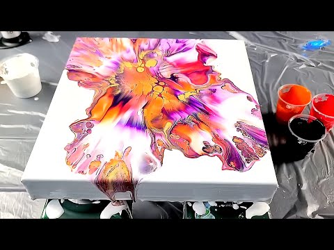 How I Mix My Paints for a Dutch Pour – With Just Paint + Water!