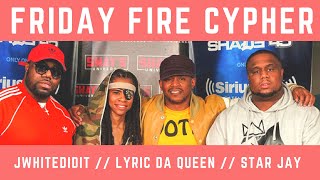 Friday Fire Cypher: Star Jay and Lyric Da Queen Spit over JWhiteDidIt Beats