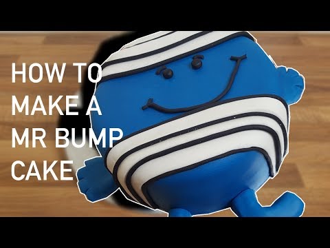 How to Make a Mr Bump Cake from Mr Men - Cakes for Kids