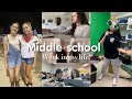 MIDDLE SCHOOL WEEK IN MY LIFE Freinds Football Game Dance Class