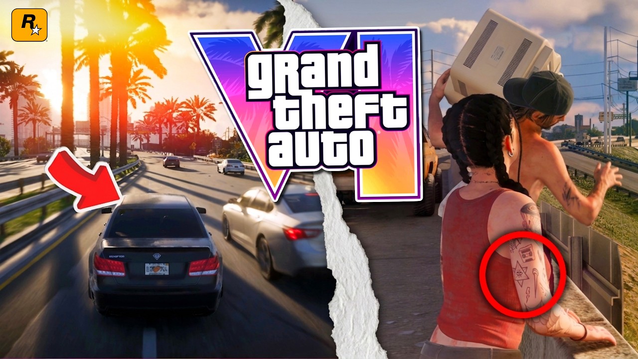 GTA 6 : TOUS LES BUGS ET EASTER EGGS (et secret du gameplay)