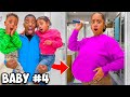WE FOUND OUT JALIYAH IS PREGNANT WITH BABY 4
