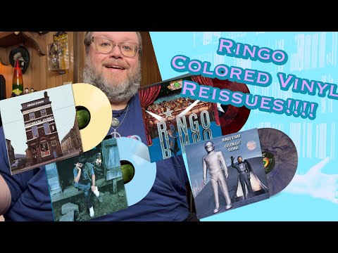 Ringo Colored Vinyl Reissues!!!! #ringostarr #unboxing 