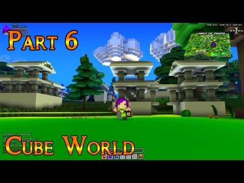 Cube World Gameplay part 6 Level 3 Elf Warrior (1080p) HD