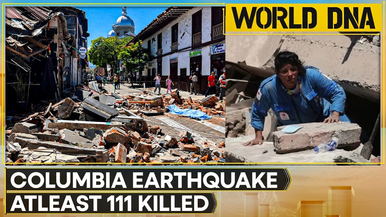 LIVE: Magnitude 7.4 Quake Kills 111 In Colombia | Trump Demands Compensation From Iran | World DNA