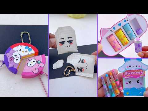 14 DIY Funny Crafts / Easy Craft Ideas / DIY Miniature Crafts Idea / school craft / miniature craft