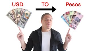 How to convert USD to Mexican Pesos