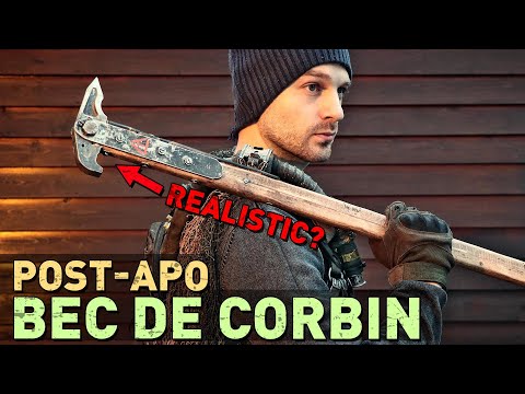 Post-apocalyptic WAR HAMMER / Bec de Corbin (with Smash-Test & Making-Of)