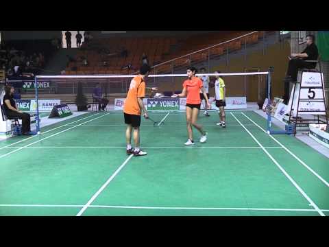 MMČR XD   Eszter Zsolt Karnphop Atthaviroj vs Chi Ya Cheng  Chung Jen Chen   2013 Yonex Czech Intern