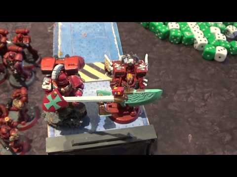 *NEW FAQ* Blood Angels vs Black Templars Battle Report - 40K 8th