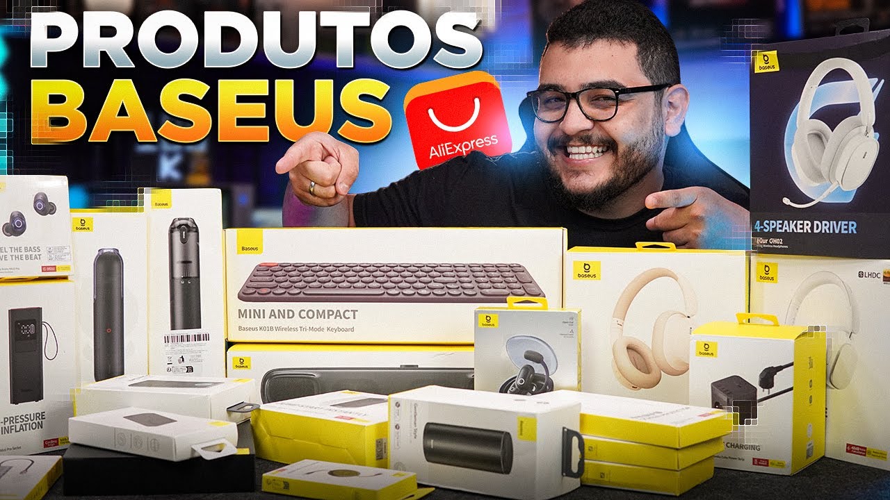 Melhores produtos da BASEUS pra você comprar no ALIEXPRESS - Gastei R$3.000 em produtos