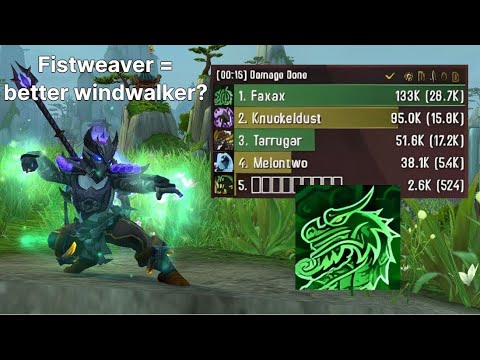 TRYING THE MOST OP HEALER IN THE GAME FISTWEAVER | DragonFlight WoW Arena